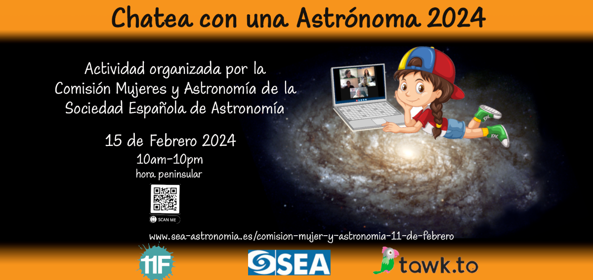 Xateja amb una astrònoma, 15 de febrer