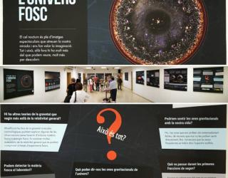 The exhibition at Pessics de Ciència 2018