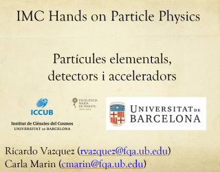 Partícules elementals, detectors i acceleradors