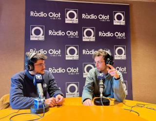Toni Bertólez (ICCUB) al programa "La Butaca d'Einstein" de Ràdio Olot