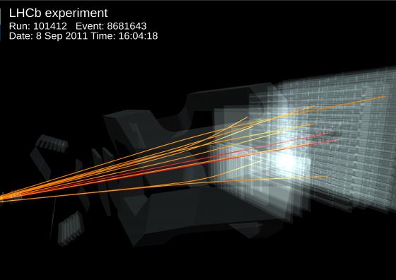 Esdeveniment a LHCb