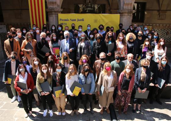 Guardonats/des Premis Sant Jordi 2021