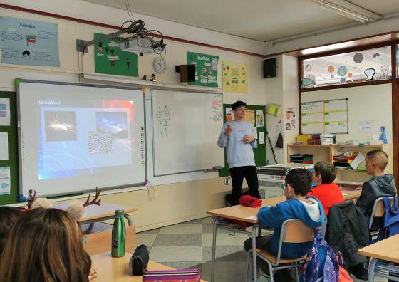 Quim Llorens (ICCUB) a l'Escola El Sagrer (2022)