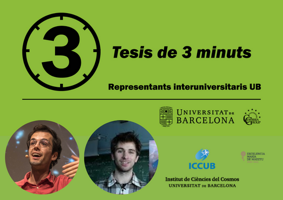 Final UB de les Tesis en 3 Minuts del grup Coïmbra
