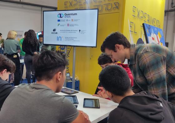 Simulacions de Física al Saló de l'Ensenyament 2024