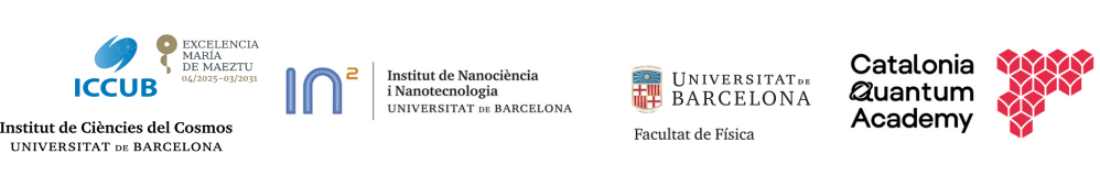 Logos institucions participants al projecte Quantum Ambassadors