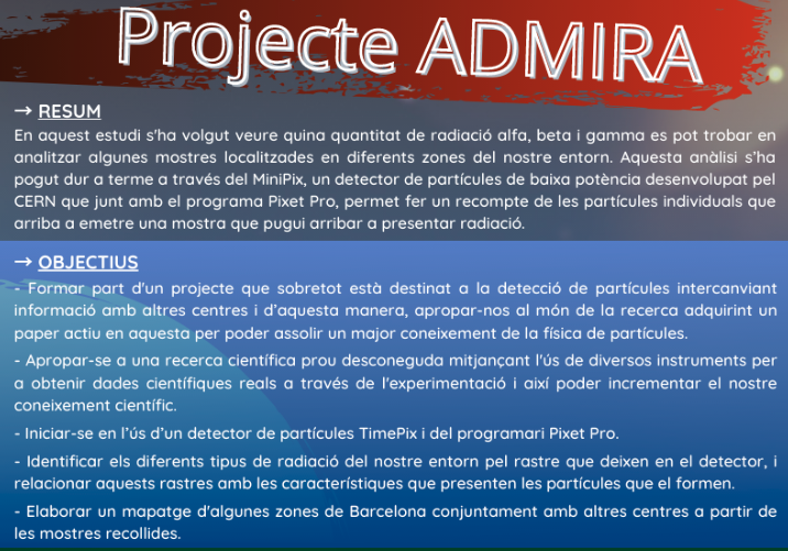 Projecte ADMIRA - Pòsters