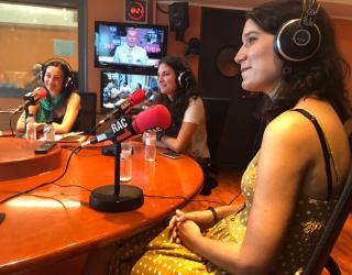 Sonia Fernández-Vidal, Alba Cervera i Irene Estévez a Versió RAC1