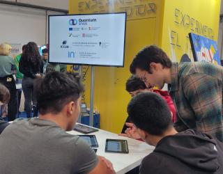 Simulacions de Física al Saló de l'Ensenyament 2024