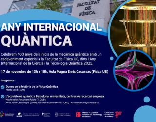 Any Internacional de la Ciència  i la Tecnologia Quàntiques 2025