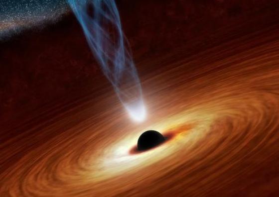Supermassive Black Hole (Artist's Concept)
