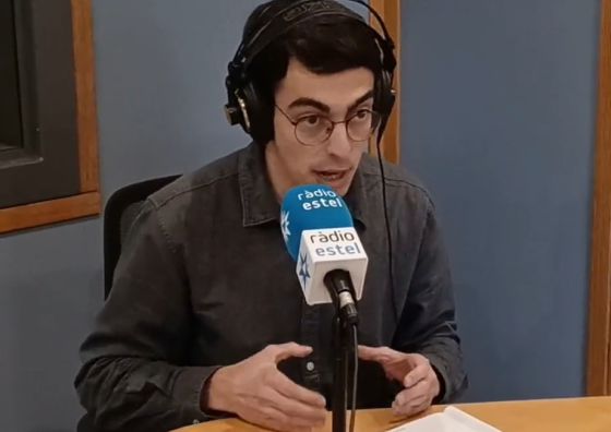 Daniel Marín (ICCUB) al programa La Caravana de Ràdio Estel