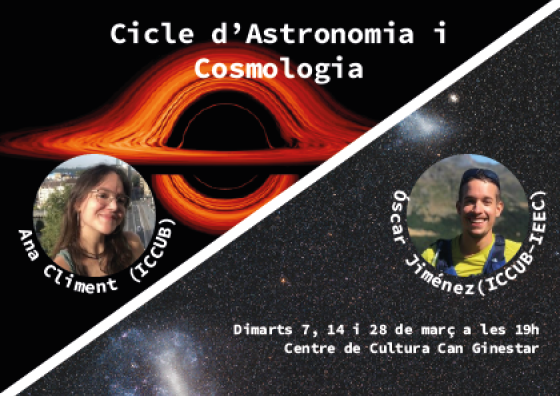 Cicle d'Astronomia i Cosmologia al Centre Cultural Can Ginestar